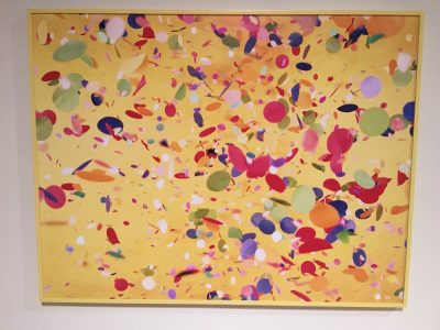 Gina Osterloh "Orifice and Color Field, Yellow Maximum"