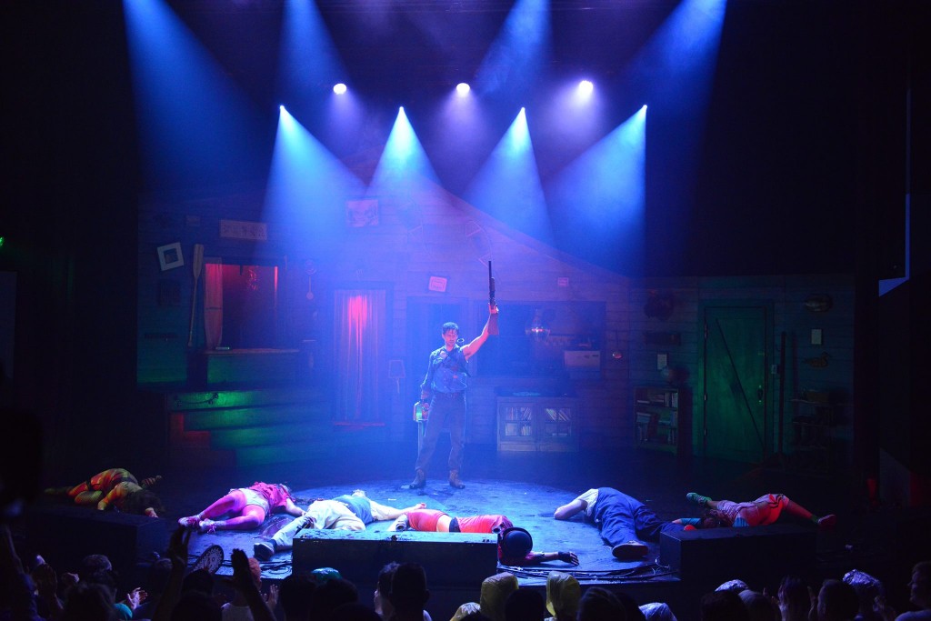 evil dead the musical delunula